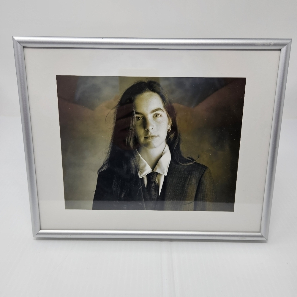 Framed Black & White Photograph Portrait Contemporary Framed Art Gallery Wall